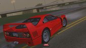 Ferrari F40 (US-Spec & EU-Spec) for mobile