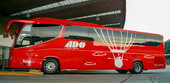 Autobus Scania Irizar i8 de ADO (Rojo)