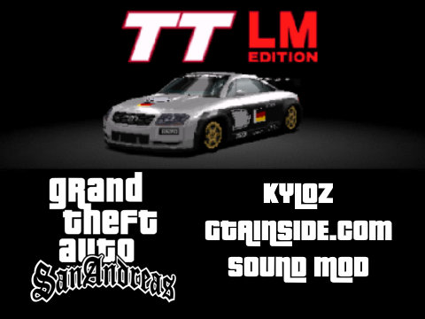 Gran Turismo 2 Audi TT LM Edition Car Sound Mod