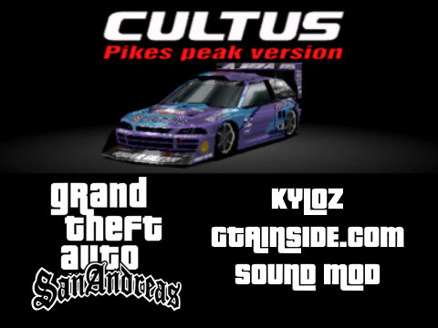 Gran Turismo 2 Suzuki Cultus Pikes Peak Version Car Sound Mod