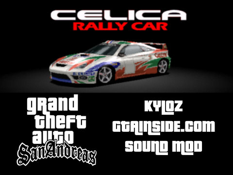 Gran Turismo 2 Toyota Celica Rally Edition Car Sound Mod