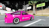 Toyota Corolla AE86 Foodpanda