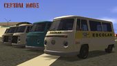 Kombi (Camper Edition) - Normal, Cana,Ovo e Escolar (2e1 portas) v3 - VehFuncs