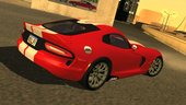 SRT Viper GTS (fixed black cleo) for mobile