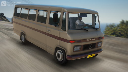 Mercedes Benz Minibus 1974 [Add-On/Extra]