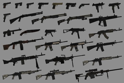 COD: Modern Warfare 2 Remastered Weapons Pack