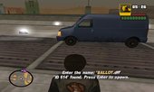 Ballot Van GTA LCS to GTA SA