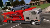 Navistar International 9700 Car Hauler (fixed black cleo) for mobile