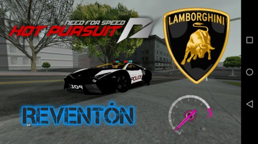 Lamborghini Reventon Police for Mobile