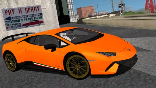 Lamborghini Huracan Performante (SA lights) for mobile