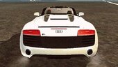 Audi R8 V10 Spyder for Mobile