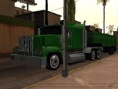 Kenworth W900 Lowpoly Roadtrain