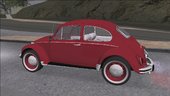 Volkswagen Beetle (Fusca) 1300 1971 - Brazilian Version