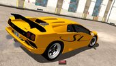 Lamborghini Diablo SV (fixed black cleo) for mobile