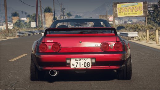 Nissan Skyline GT-R R32 (BNR32) [Add-On | Template]