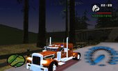 Kenworth W900 Semi y Remolque Agricola