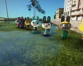 Animal Crossing Rabbits Skin Pack