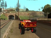 Lightning McQueen Monster Truck (Of Tuning Mod)