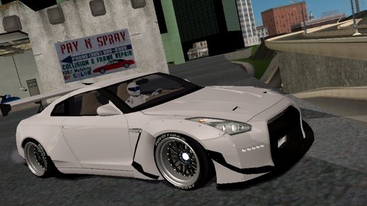 Rocket Bunny Nissan GTR R35 (SA lights) for mobile