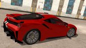 Ferrari 488 Pista (SA lights) for mobile