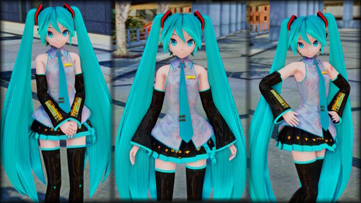 PDFT Hatsune Miku + Animated Face