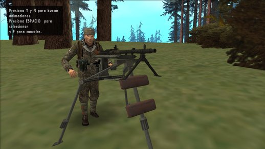 MG34 Laffette for GTA SA