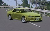 InitialD 4th Stage Hoshino Kozo Nissan Skyline BNR34