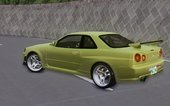 InitialD 4th Stage Hoshino Kozo Nissan Skyline BNR34