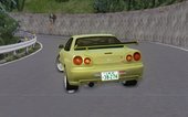 InitialD 4th Stage Hoshino Kozo Nissan Skyline BNR34