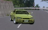 InitialD 4th Stage Hoshino Kozo Nissan Skyline BNR34