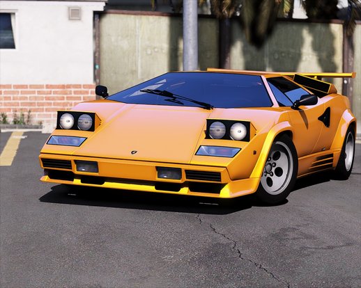 Lamborghini Countach 1988 [Add-On | Template | Extras]