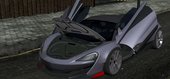 Mc'Laren 600LT Widefenders for Mobile