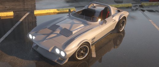 1963 Chevrolet Corvette Grand Sport Fast 5 edition [Add-On] 