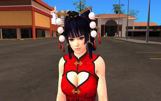 DOA5 LR Nyotengu Alluring Mandarin dress