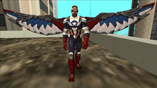 Captain America Sam Wilson The Falcon and The Winter Soldier - Future Fight