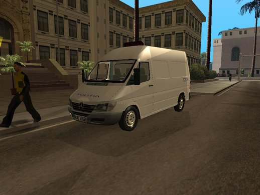 Mercedes Benz Sprinter Politia Mod v1.0