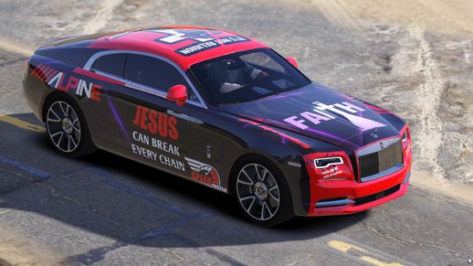 Rolls Royce - wraith 19 Biblical Livery