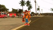 Crash Bandicoot skin from Crash 4 Beta 1.0