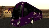 Volvo 9800 de ADO gl Cromatica Morada