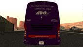 Volvo 9800 de ADO gl Cromatica Morada