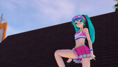 PDFT Hatsune Miku Cheerleader + Animated Face