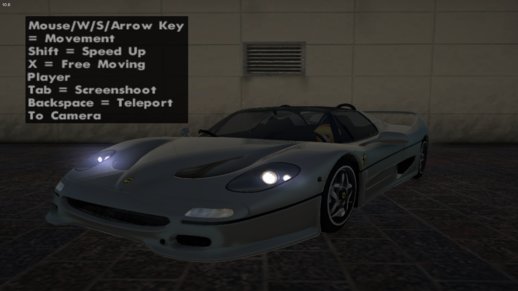 Ferrari F50 Spider (SA Lights)