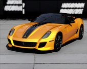 2011 Ferrari 599 GTO [Add-On | Template] 