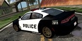 Dodge Charger SRT Hellcat 2015 (Police) (SA lights) for mobile