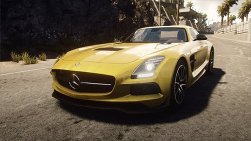 Mercedes Benz SLS AMG Black Series (SA Lights)