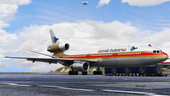 PK-GIB SPLIT LIVERY CONTINENTAL GARUDA INDONESIA