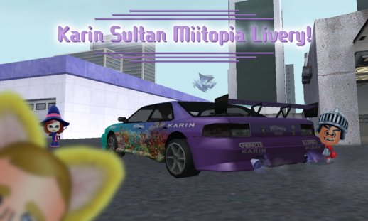 Karin Sultan Miitopia Livery