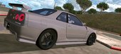 Nissan Skyline GTR R34 Nismo Z-Tune (SA lights) for mobile