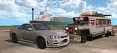 Nissan Skyline GTR R34 Nismo Z-Tune (SA lights) for mobile