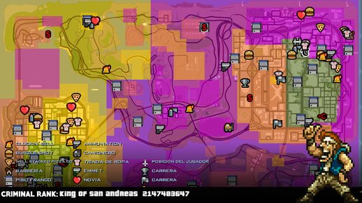 100% Savegame Criminal Rank King Of San Andreas + Gang Wars + Riots of Santo V4 Best 2021